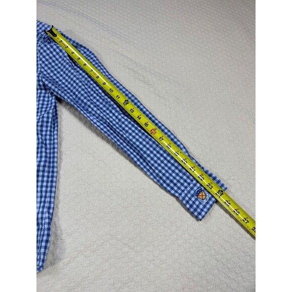 Johnnie O Gingham Button Down Shirt Bel Air Country Club | Mens Size Small - Picture 13 of 15